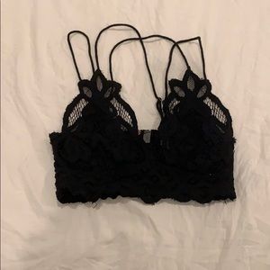 Black bralette from free people